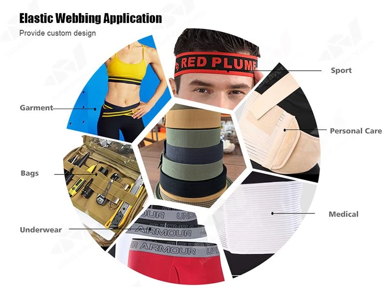 jacquard elastic Application
